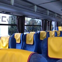 おもろまち～パルコシティ～北谷を結ぶバス車内