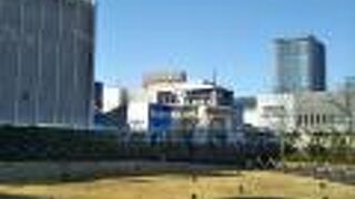 銀座三越の屋上テラスから