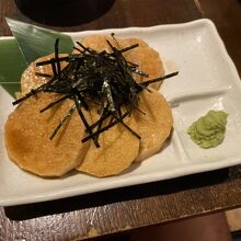 長芋のたまり醤油漬け