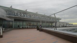 展望デッキで過ごします