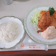 中心部にある有名なチキン南蛮のお店