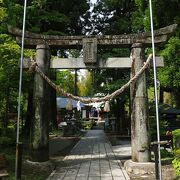 水神信仰の古い歴史をもつ：白川吉見神社