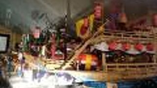 長崎くんちの展示