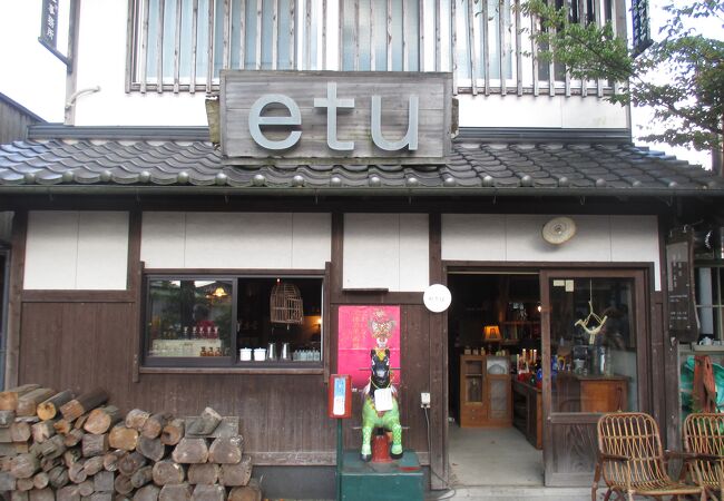 古道具のお店でした。