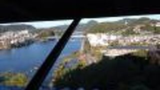 犬山城から見える川