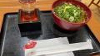 九条葱蕎麦を高清水で！