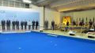 洞爺湖温泉街の中心地　サミット記念館にお邪魔しました