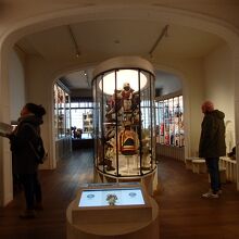 ワンフロアーの小さな博物館です。