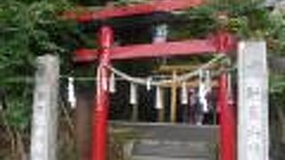 富士浅間神社の近く