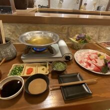 アグー豚しゃぶしゃぶ食べ放題