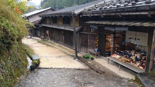 時代劇に出てきそうな街並み