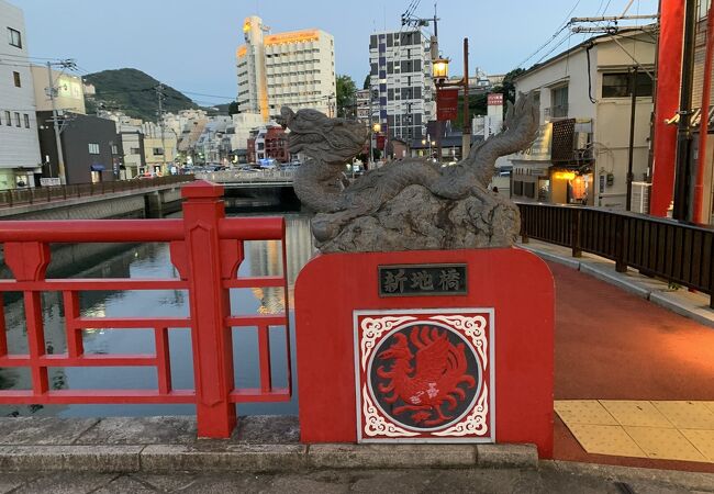 狭い地域の中華街