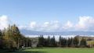 とても景色がいい、美味しいジンギスカン