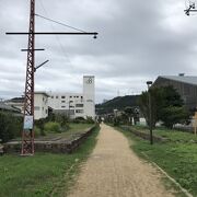 風の道（倉敷市）：下津井電鉄廃線跡