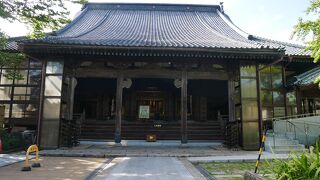 歴史あるお寺