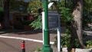 街灯もおしゃれ