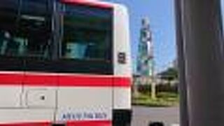 西春駅から、名古屋空港行きの、路線バスに乗車