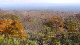 絶景、那須高原が一望