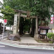中山道板橋宿沿いにある神社です。
