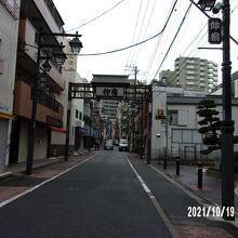 商店街の様子です。