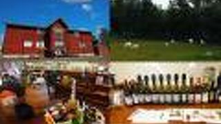 ヤギとともにワインづくりをしている：カフェ ドメ―ヌレゾン