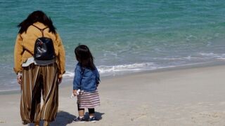 白い砂と青い海