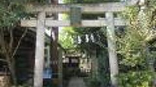 白狐を祀る神社です