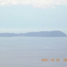 紫雲出山から西が燧灘（ひうちなだ）「いりこ」で有名な伊吹島