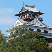 城山公園(川之江城址)　天守閣まで登ってくるのは久々です。