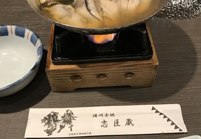 牡蠣会席は最高です