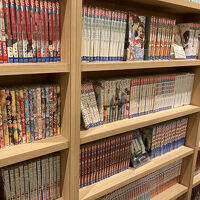 休憩エリアで漫画も！