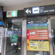 長崎駅には出島道路経由のバスに乗りましょう。