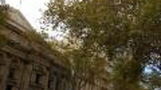 一流ブランドの路面店が建ち並ぶ高級感のあるエリア