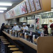 ＳＡで海鮮丼