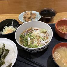 ごまさば丼定食