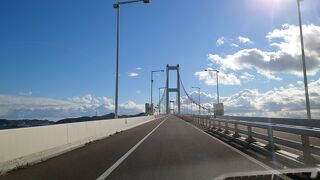 東日本最大の吊り橋。