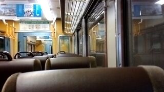 一時間に約五本運行していました。