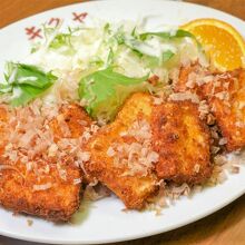 豆腐フライ定食