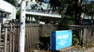 温水プールがあります。