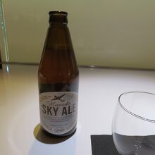 最初はジュースも気付かずビール注文。なんだこのラウンジは。
