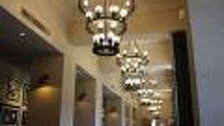 歴史的建造物で休憩