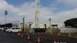 国立のサッカー場です。