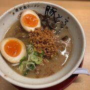 鹿児島中央駅に着いたら駅前で即ラーメン！