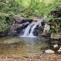 この滝つぼが露天風呂