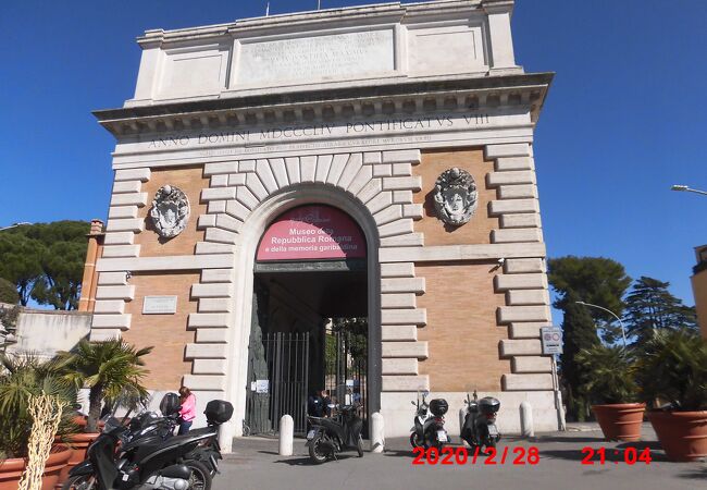 サン・パンクラツィオ門の建物を利用した博物館