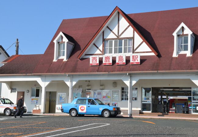 遠鉄電車と天浜線の接続駅