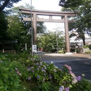 名古屋城に近い神社