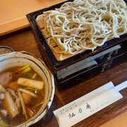 明治創業の手打ち蕎麦