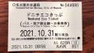 ドニチエコきっぷ620円がお得！