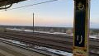 長万部から函館にかけてのローカル感がよい